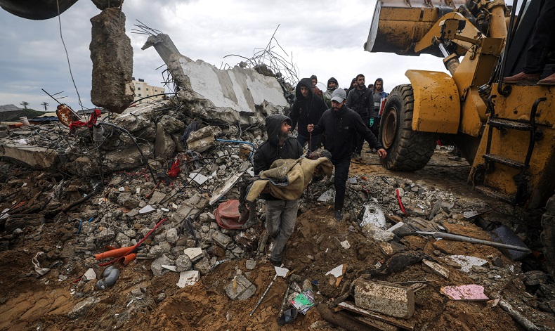 Gazze’de can kaybı 26 bin 637’ye yükseldi