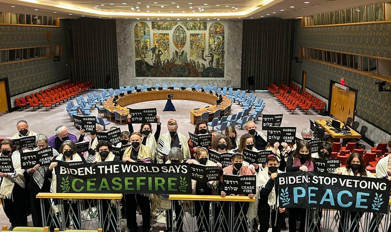 BM Genel Merkezi’nde protesto