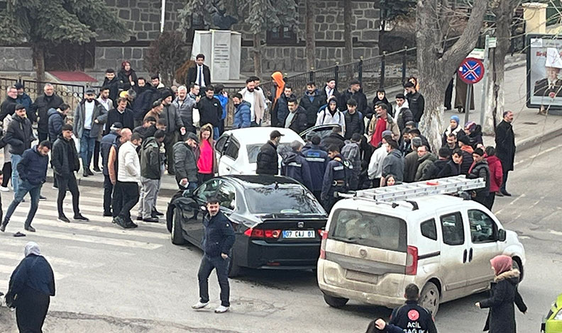 Kars’ta trafik kazası: 1 yaralı