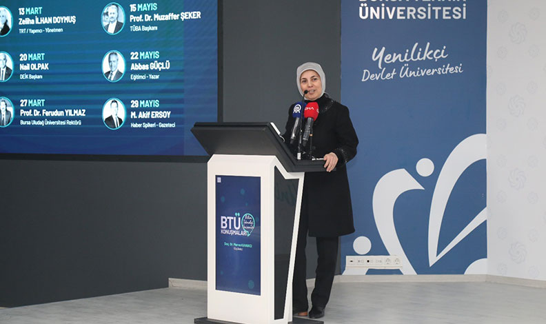 Merve Kavakcı BTÜ Konuşmaları’nın konuğu oldu