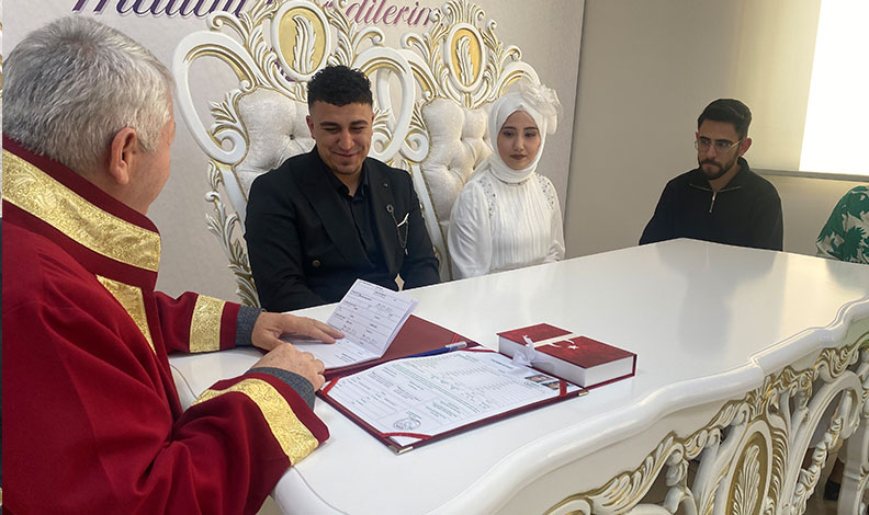 29 Şubat’ta nikah masasına oturdular