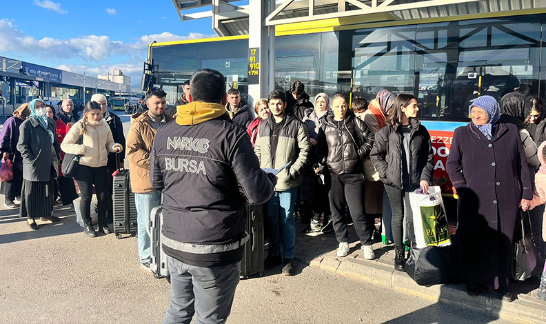 Bursa’da narkotik polislerinden farkındalık eğitimi