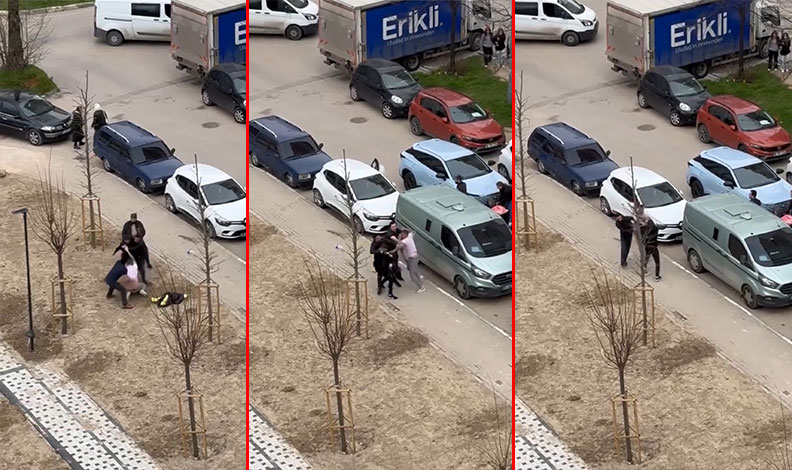 Bursa’da yol verme kavgasında yumruklar konuştu