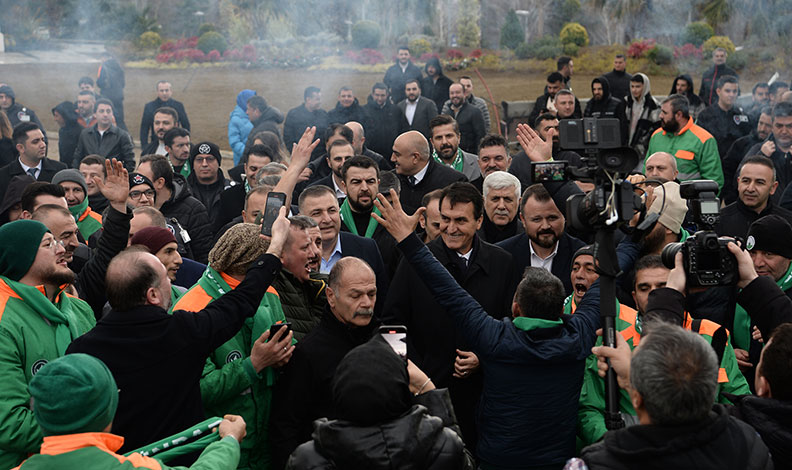 Osmangazi Belediyesi’nde emekçinin yüzü gülüyor