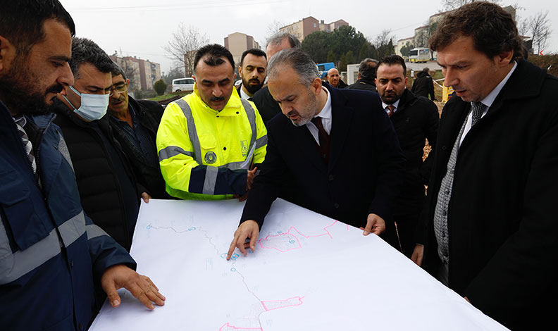 Bursa’da içme suyu altyapısı yenileniyor
