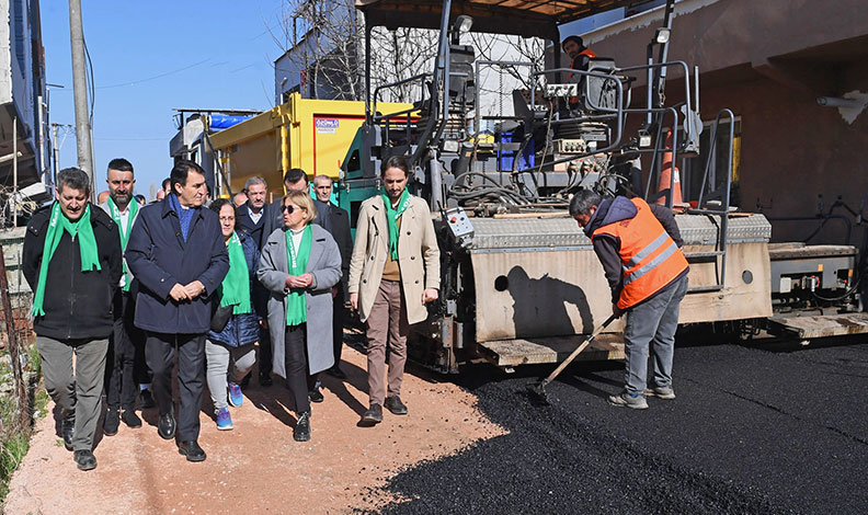 Osmangazi’de 15 sokağın yolları yenilendi