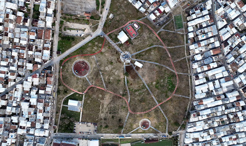 Teoman Özalp Parkı, yenilenen yüzüyle hizmette