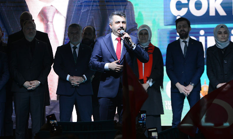 Yıldırım’da Başkan Oktay Yılmaz’a coşkulu karşılama