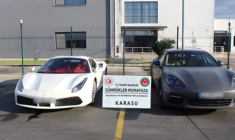 445 milyon lira değerinde kaçak otomobil operasyonu