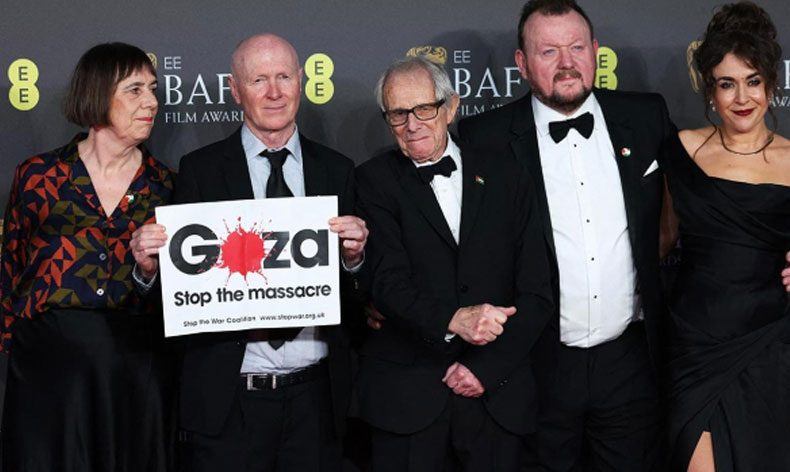 BAFTA ödül töreninde Gazze ‘de yaşananlara sessiz kalamadı
