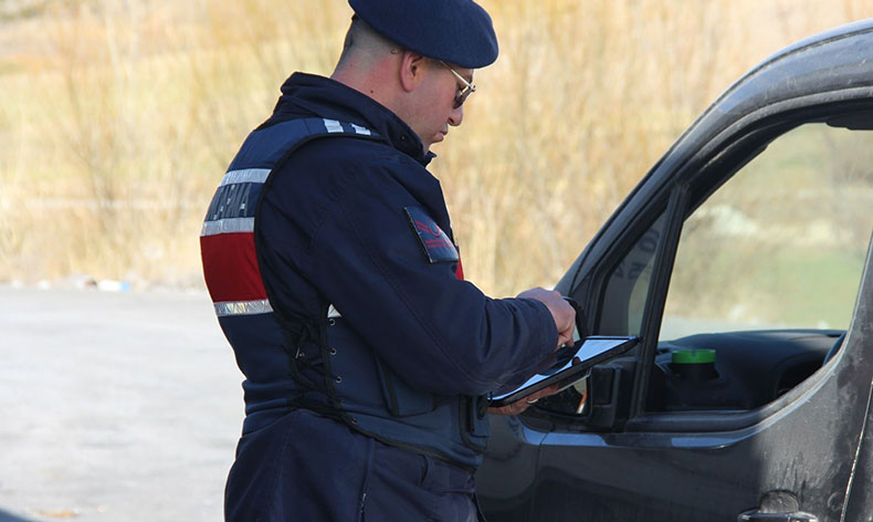 Sürücülere yönelik dron destekli denetim