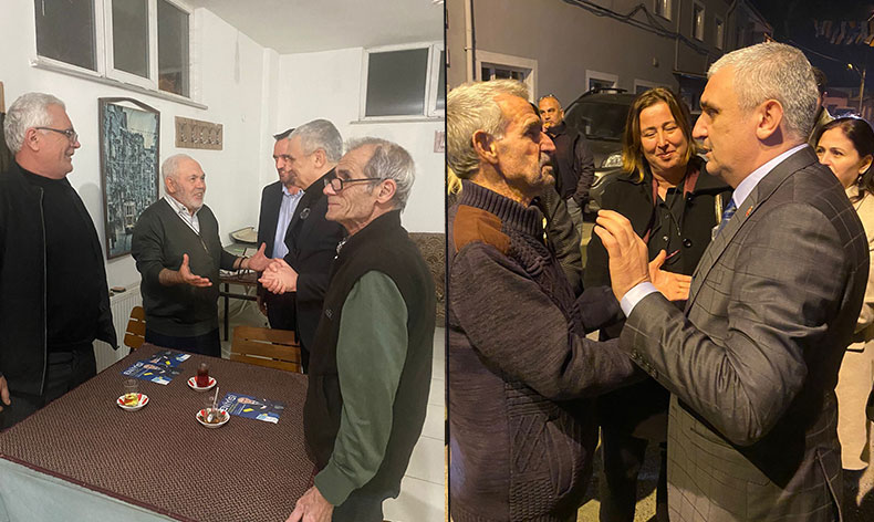 Arıcan kırsalda seçim çalışmalarına devam ediyor