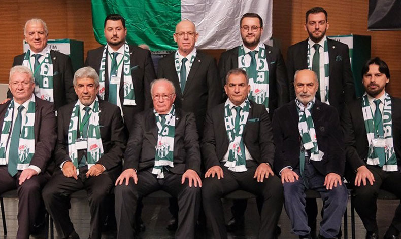 Bursaspor yönetiminde görev dağılımı gerçekleşti