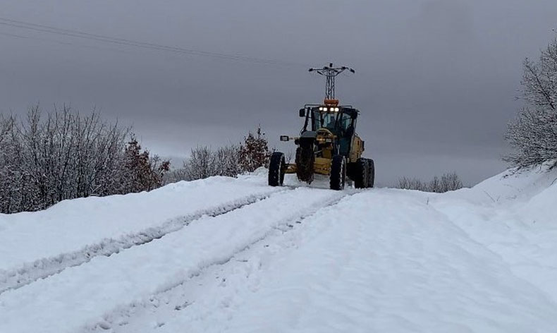Tunceli’de 96 köy yolu ulaşıma açıldı