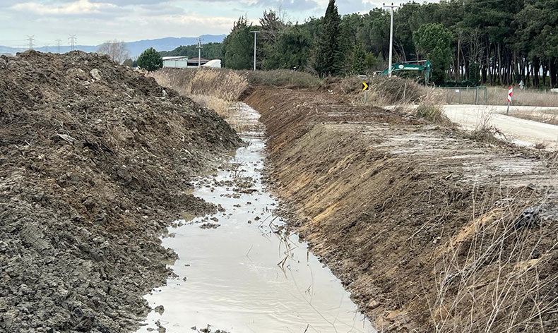 Orhangazi’de derelerde ıslah çalışması