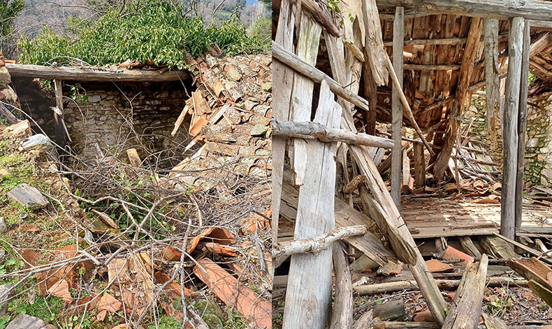 Yayla evleri zamana yenik düşüyor