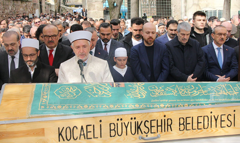 Cumhurbaşkanı Erdoğan’ın dünürünün babası son yolculuğuna uğurlandı