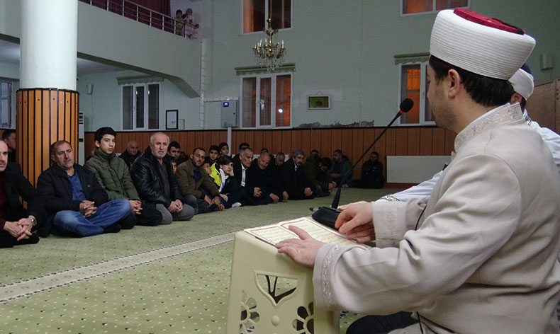 Gercüş’te Miraç Kandili idrak edildi