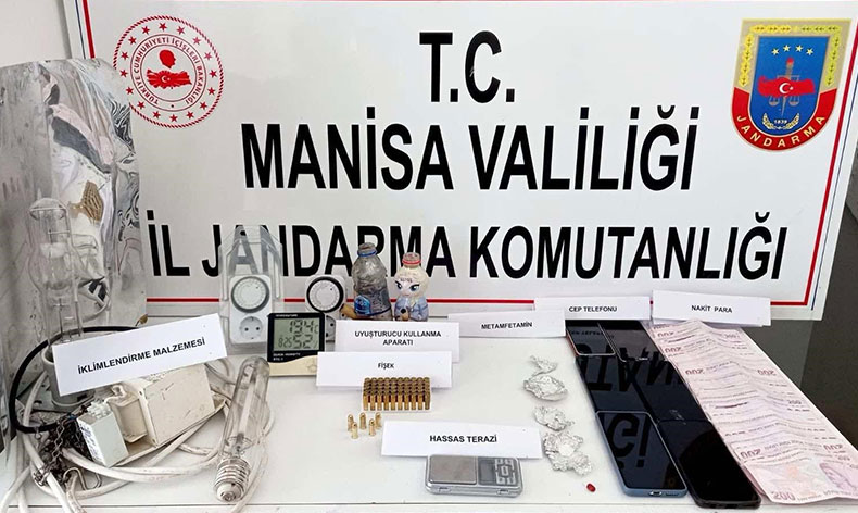 Manisa’da uyuşturucu operasyonu