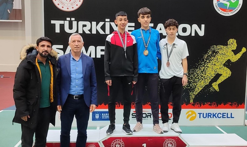 Diyarbakırlı sporcu Türkiye birincisi oldu