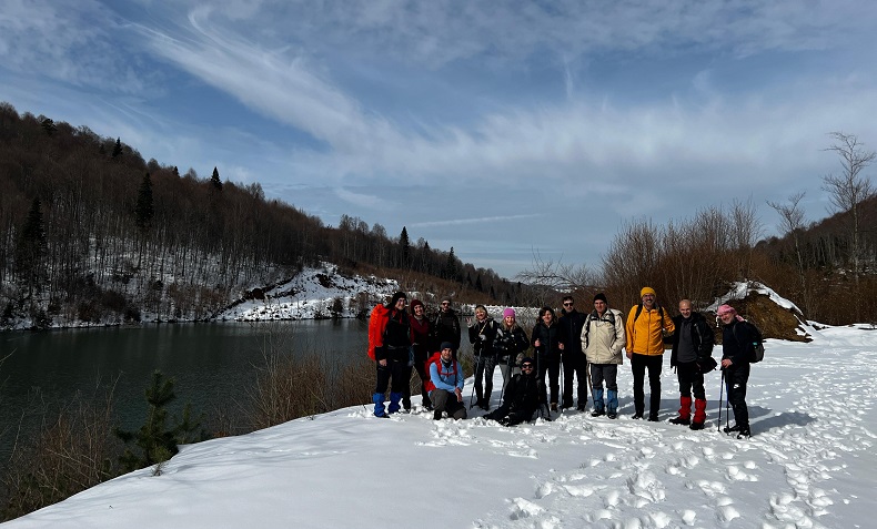 Eskişehirli doğa tutkunları Bursa’da 17 kilometre yürüdü