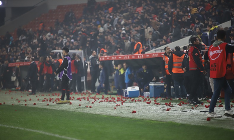 Gaziantep FK-Fenerbahçe maçında duygusal anlar