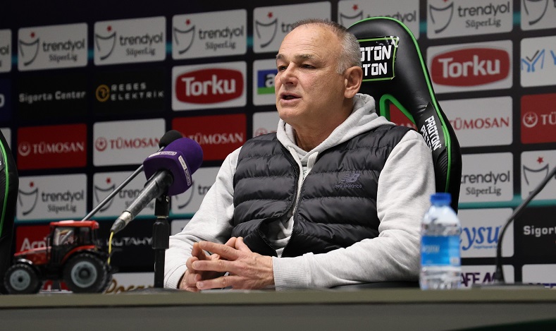 Konyaspor Teknik Direktörü Fahrudin Omerovic: “Bundan sonraki her maçımız final maçı”