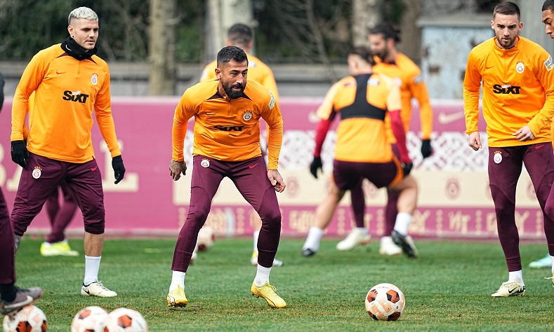 Galatasaray, Sparta Prag maçı hazırlıklarını sürdürdü