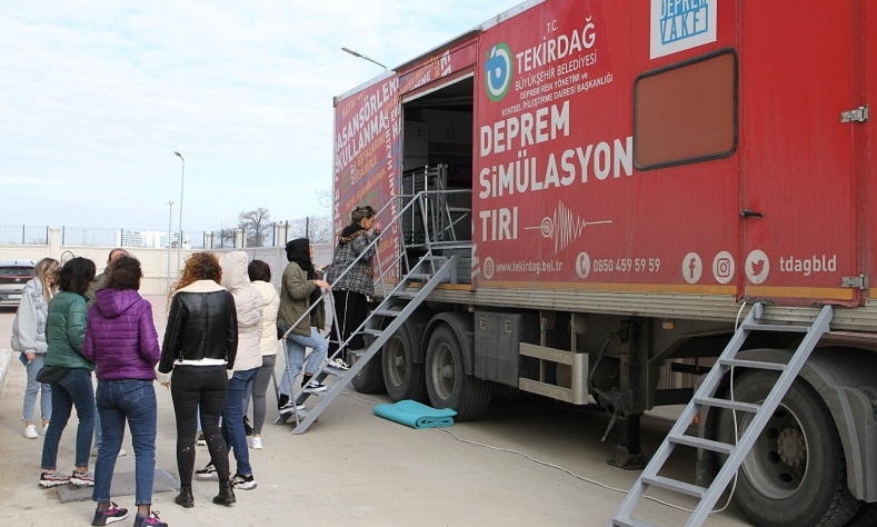 Tekirdağ’da deprem riskine karşı hazırlık çalışmaları