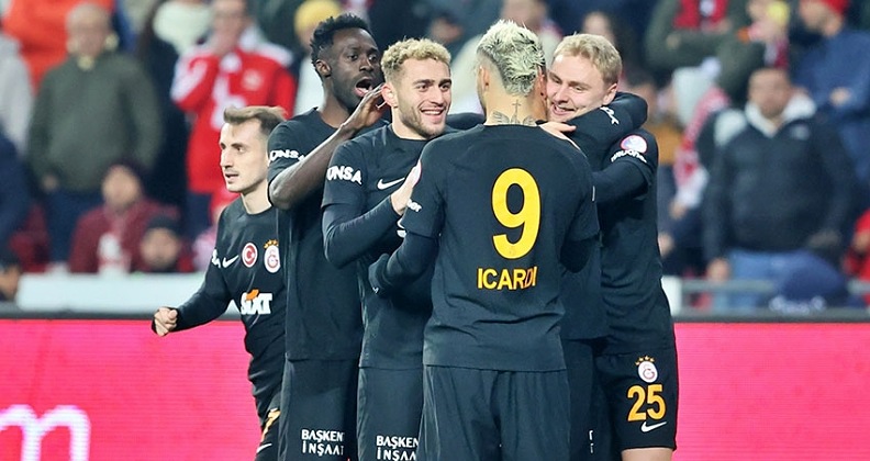 Galatasaray Samsun’dan lider dönüyor