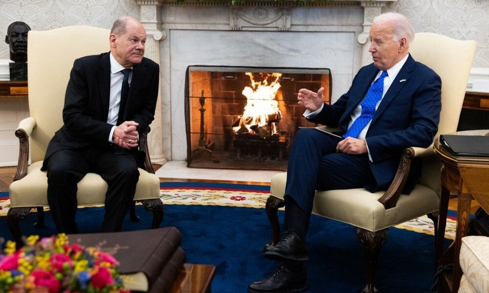 Biden ve Scholz, Ukrayna ile Orta Doğu’yu görüştü
