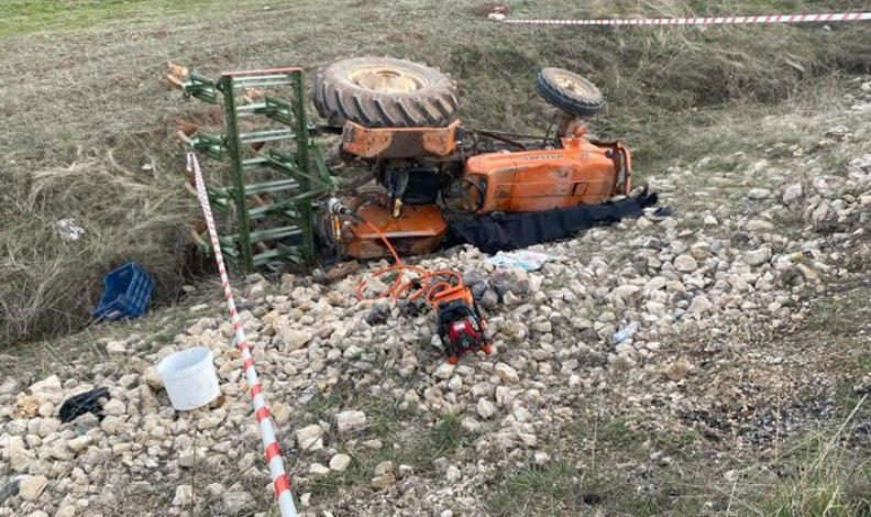 Adıyaman’da traktör devrildi: 1 ölü