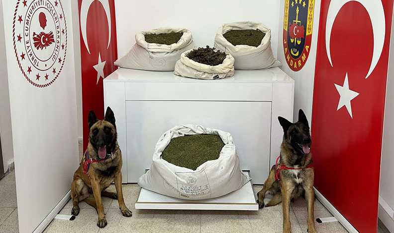 Bingöl’de 57 kilo uyuşturucu ele geçirildi