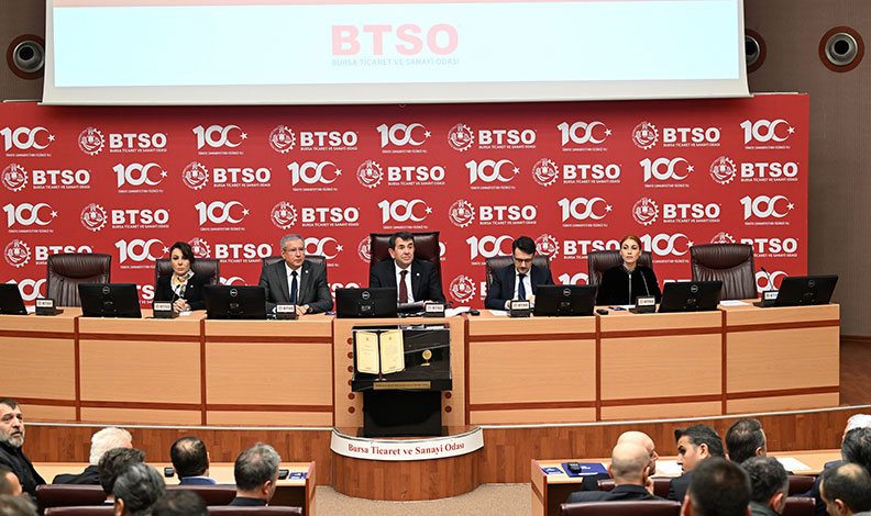 BTSO Mart Ayı Meclis Toplantısı Gerçekleştirildi