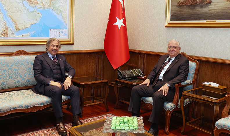 Bakan Güler, Tunus Büyükelçisi Demircan’ı kabul etti