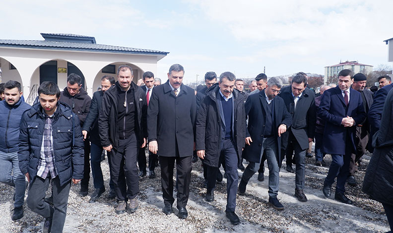 Milli Eğitim Bakanı Yusuf Tekin Erzurum’da