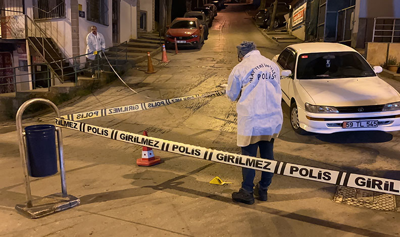 Cadde ortasında kayınbiraderine ateş etti