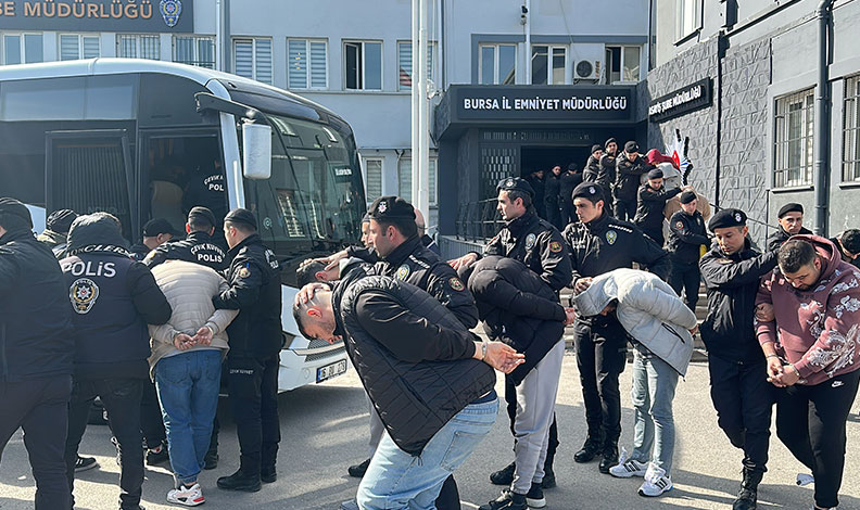 Bursa’da fuhuş çetesine operasyon: 19 tutuklama