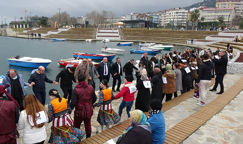 Guinness için horon halkası oluşturdular