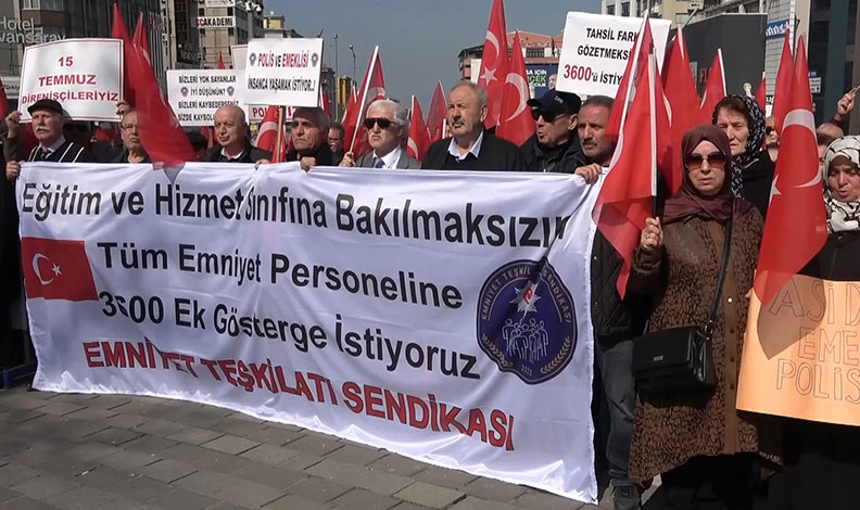 Bursa’da emekli polislerden 3600 ek gösterge talebi