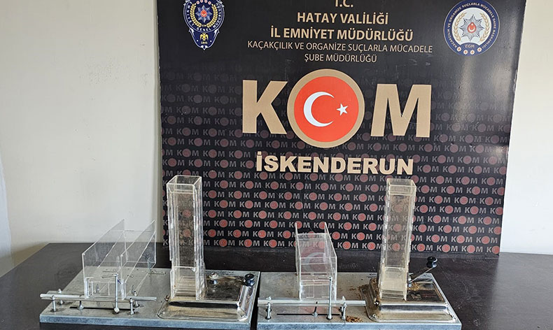 Hatay’da kaçak tütün operasyonu