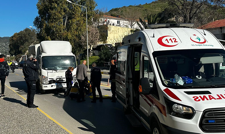 Kamyonetin çarptığı yaşlı kadın hayatını kaybetti