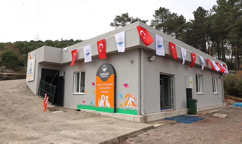 Sokak hayvanlarının mamaları artık bu tesiste üretilecek