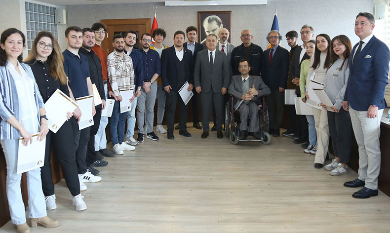 TTO elçileri belgelerini aldı