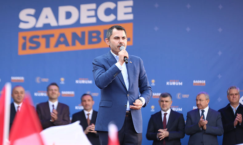 Murat Kurum’dan tam destek