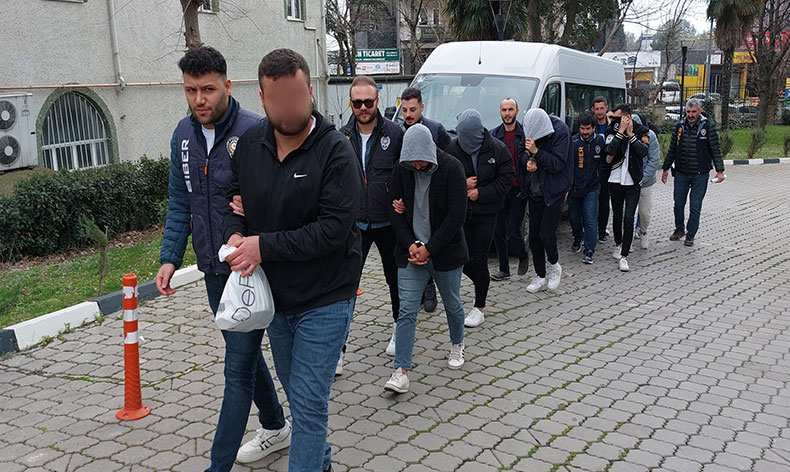Sahte kripto para dolandırıcılığına 9 gözaltı
