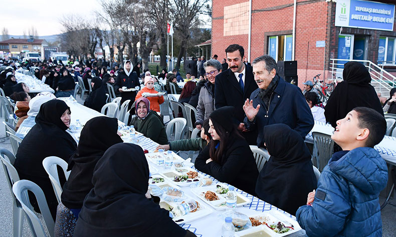 Paylaşmanın mutluluğu Muttalip’te yaşandı