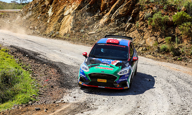 Ege Rallisi ikinci gün yarışları tamamlandı