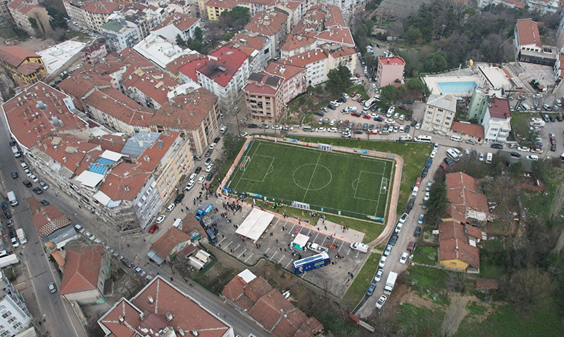 Talimhane Spor Parkı hizmete açıldı