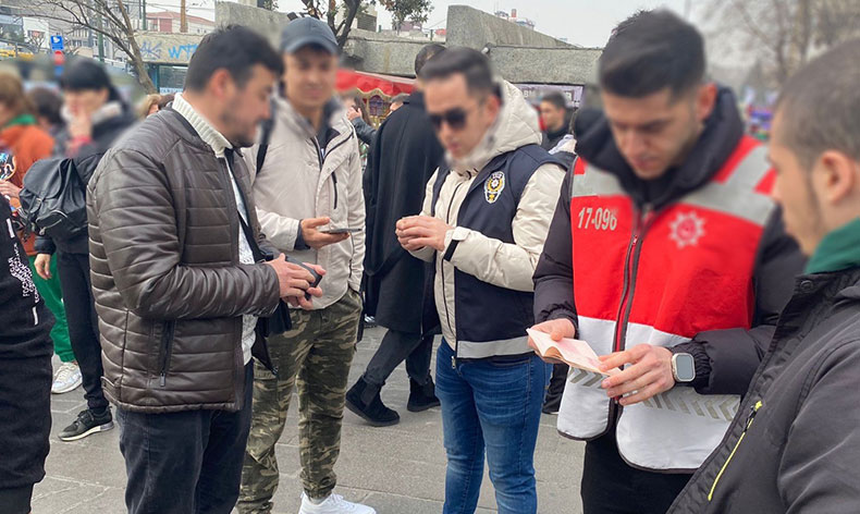 İstanbul’da 545 düzensiz göçmen yakalandı